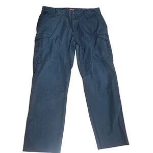 Tru-Spec Tactical Pants Womens Size 24 Navy Blue Rip Stop Carpenter